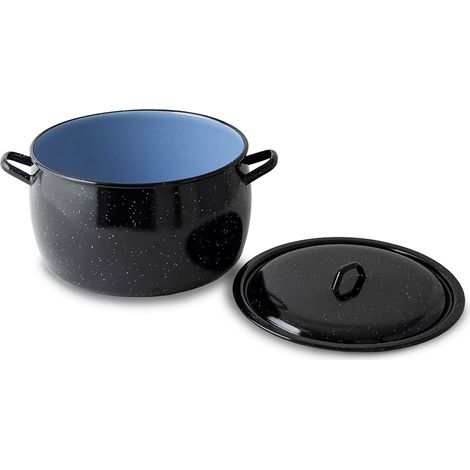 Olla abombada 7,5 l con tapa, ø24 cm