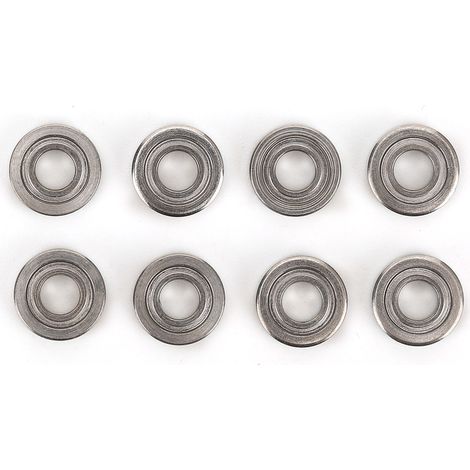8 roulements 3x7x2mm pour voiture RC, compatible WLtoys 1/28 K969 K989 P929, kit de mise à niveau (1/5)