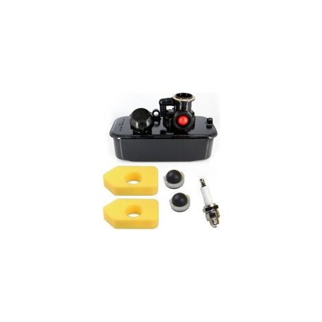 Carburador para cortacéspedes de gasolina Briggs & Stratton 698369, 699660, 498811 y 794161, modelo 494406.