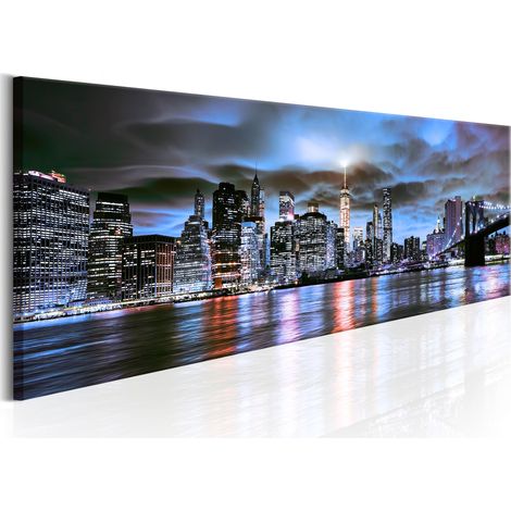 Quadro - NYC: City Lighthouse - 150x50 (1/4)
