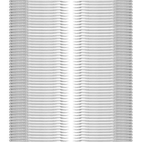 100 aiguilles à coudre domestiques en acier haute dureté, accessoires pour machines à coudre, type 16 (1/5)