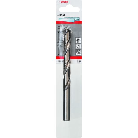 Bosch HSS-G - Broca - Broca espiral - 11 mm - cilíndrica - Longitud 142 mm