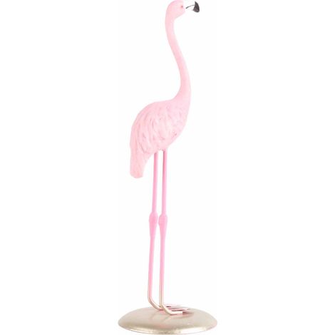 Adorable flamant rose en résine, décoration de table, décoration de salon, décoration de gâteau (1/5)
