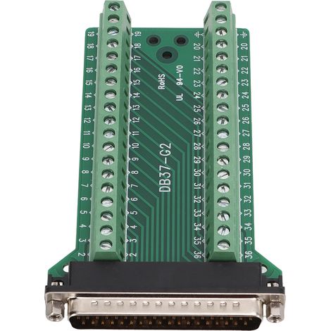 Connecteur DB37 Mâle à Montage PCB avec Isolation Haute Tension AC300V (1/5)