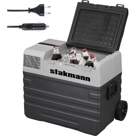 Frigorifero per Auto Barca Camper 12V e 220V con Compressore AC/DC Portatile 52L