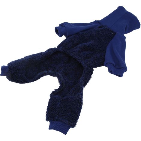 Pull d'hiver épais à col roulé classique pour chien, vêtement chaud en peluche pour chiot. (1/5)