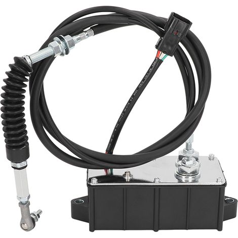 Moteur d'accélérateur de remplacement pour pelle hydraulique B220502000001 compatible avec les modèles SANY SY205C 8, SY205C, SY210C 8, SY215 8, SY365 8 et SY75C 8. (1/5)