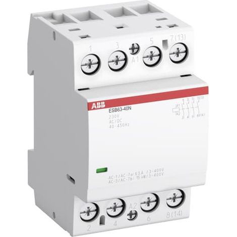 Contacteur modulaire ESBN 63A 3 NO 230VAC/DC 1SAE351111R0630 ABB HD451921