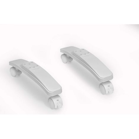 Kit de pieds avec roulettes pour convecteurs de la série Sirio Radialight Sirio ACSIR001  blanc