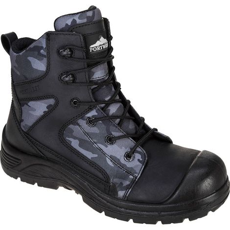 Portwest Compositelite Camo Strike S3 Wr Sicherheitsschuhe Stiefel Farbe: Schwarz Größe 43