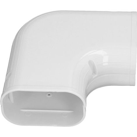 Couvercle de Ligne de Coude Plat, PVC Décoratif de Couverture de Ligne AC pour Mini Climatiseur Split (1/5)