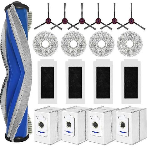 Zubehörset für den ECOVACS DEEBOT T30S/T30S Combo Saugroboter: Hauptbürste, HEPA-Filter, Reinigungstuch und Staubbeutel (1/5)