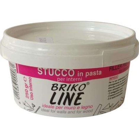 STUCCO PASTA BRIKO LINE - BIANCO GR 250 - 24 pezzi