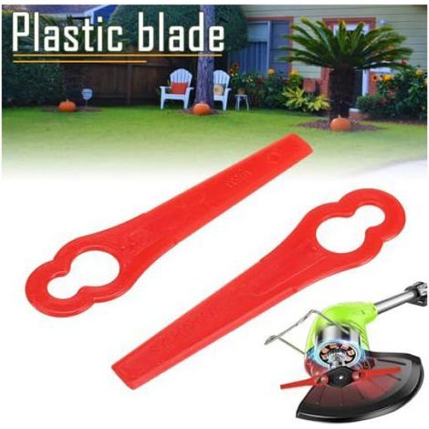 Lames Débroussailleuse - Plastique Renforcé - Pour Coupe Bordures Et Pelouse - Lot De 50 Pièces (1/5)