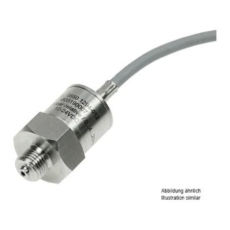 [NEUWERTIG] B-Ware B B Thermo Technik Drucktransmitter Drucksensor Edelstahl Relativdruck Kabel 2 m (1/2)
