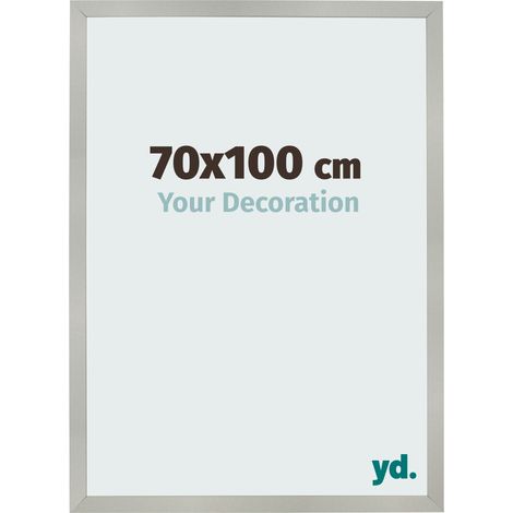 yd. - Cadre photo 70x100 - Argent Mat - MDF - Bologna (1/5)