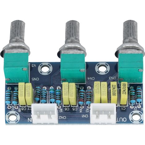 Carte de préamplification 3 canaux pour audio XH2.54, prise 3P (1/5)