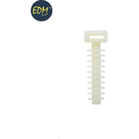 Weißer EDM-Stecker Nr. 8 für Flansch (Blister mit 25 Einheiten)
