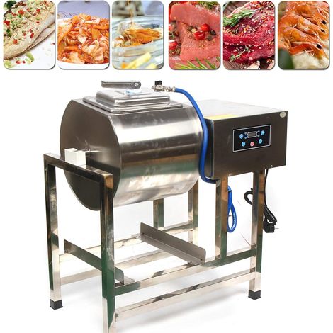 Gojoy – Mélangeur électrique 38L pour viande et légumes – Acier inoxydable – Décapage rapide en 15 min – Machine à marinade 200W 220V