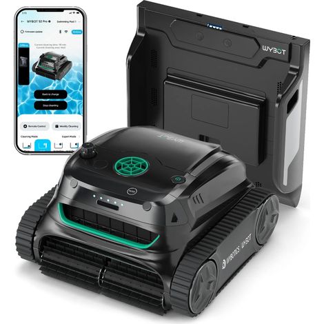 Robot piscine sans fil Wybot S2 PRO avec station de recharge