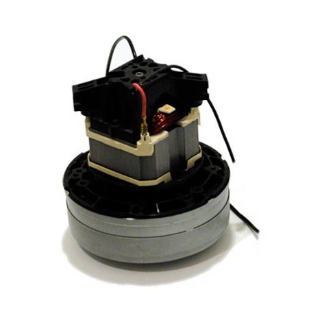 Atepac – Moteur pour centrales d'aspiration Cyclovac E100 E101 E105 DL140 – Moteur Through-Flow 2 turbines 145 mm – Tension 240 V – Base conique