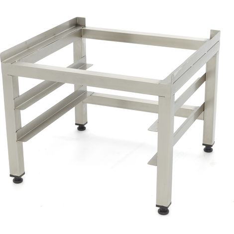 Support pour Lave-Vaisselle - pour 50 x 50 cm - Inox - Maxima
