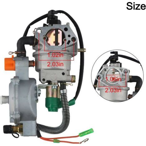 Kit carburateur double carburant - Unbrand - Compatible générateurs 4 kW à 10 kW - Installation facile avec kit complet (1/5)