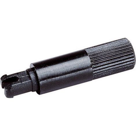 TRU COMPONENTS Kunststoffachse Schwarz 1 St.