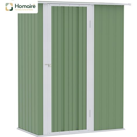 HOMAIRE Maison de jardin en acier extérieur vert