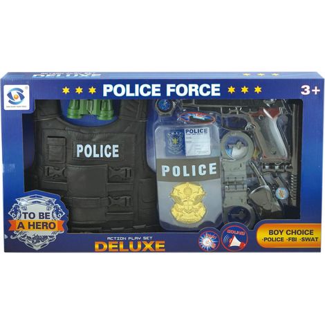 Polizei mit Weste