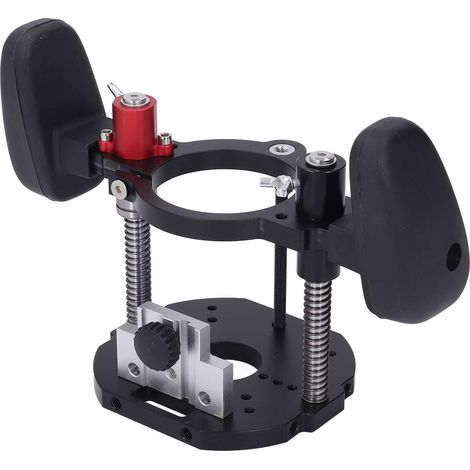 Système de bélier de toupie réglable 63.5-65mm base en alliage d'aluminium pour menuiserie (1/5)