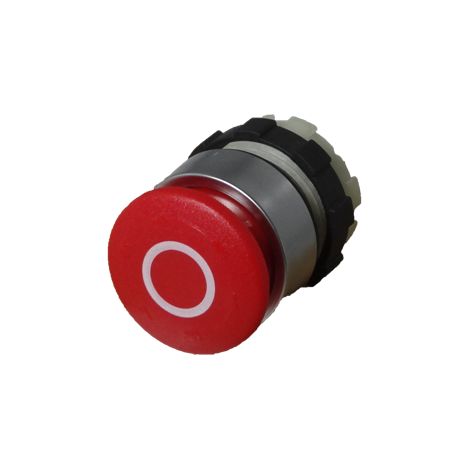 Tête bouton poussoir arret d'urgence 28mm ref: B3P3RED-0
