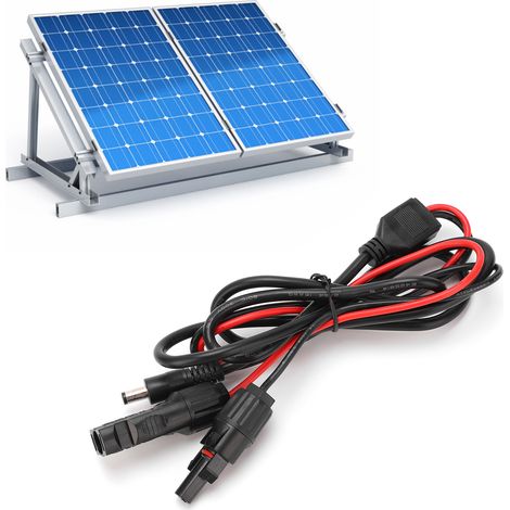 Câble d'alimentation DC5521 en laiton pour panneaux solaires, 300V (1/5)
