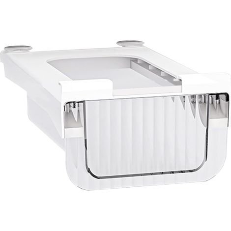 Organiseur de tiroir réfrigérateur, récipient rangement sous étagère cuisine – Bacs empilables pour les fruits, légumes, œufs, boissons S - (1/5)