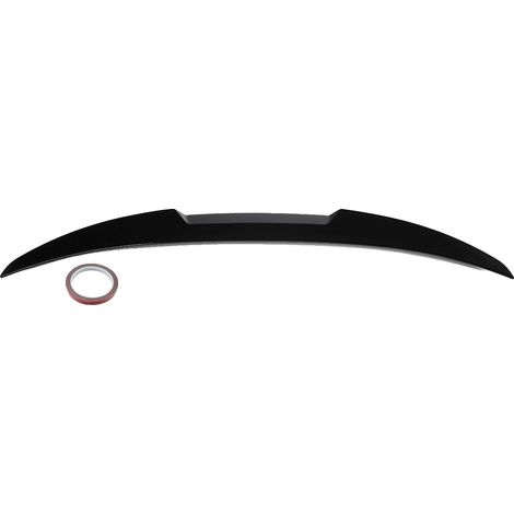 Spoiler delantero, apto para coupés de lujo, montaje superior trasero, negro brillante. (1/2)