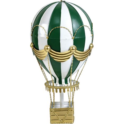 Figure de montgolfière traditionnelle, Construction en-Vert (1/2)