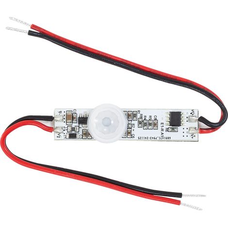 Mini Detector de Movimiento PIR 120º para Tira LED  Blanco (1/4)