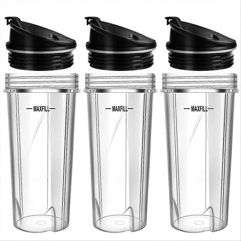 Mixeur pièces de remplacement pour 3 lot 16oz mixeur tasses (1/5)
