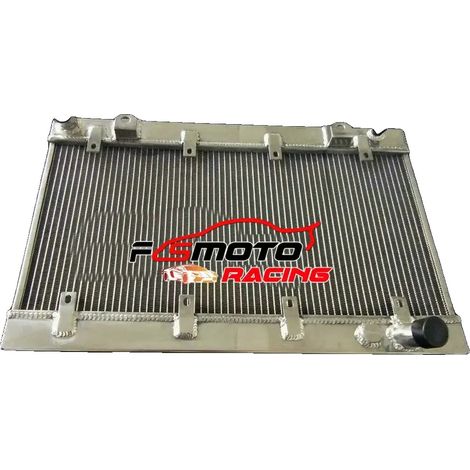 Radiador de aluminio, compatible con Ferrari 328 GTB / 328 GTS, motor V8 de 3.2L, ubicación frontal, aleación de aluminio duradera, eficiencia de refrigeración mejorada. (1/2)