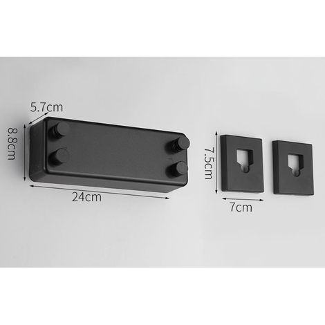 Corde double rétractable invisible pour suspension murale avec fil en acier inoxydable épais pour le séchage des vêtements - longueur de la corde jusqu'à 4,2m, charge max. 1,5kg2, 1pc (1/4)