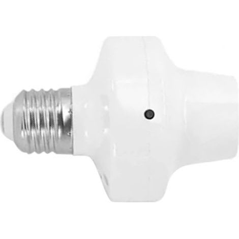 Prise de Lumière WiFi E27, Pas de Fils Support d'ampoule WiFi E27 Prise en Charge de la Connexion Téléphonique AC90-250V (1/5)