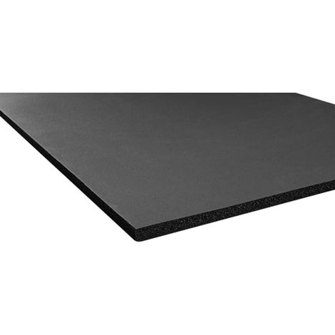 Isolation de réservoir Caoutchouc nitrile Noir, 2m x 500mm x 9mm ( Prix pour 1 )