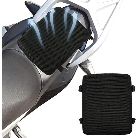 Motorcycle Seat Cushion 3D Gel Honeycomb Motorcycle Seat Cushion Breathable Shock Absorbing Cushion for Long Comfortable Journeys (1/5)