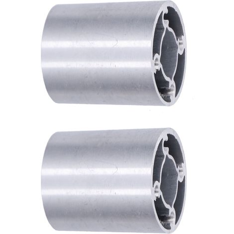 Tube ronde en alliage d'aluminium 6063 pour robots, 2 pièces, diamètre extérieur 32mm, sièges de roulement, pièce de rechange 6103-0032-0043 (1/5)