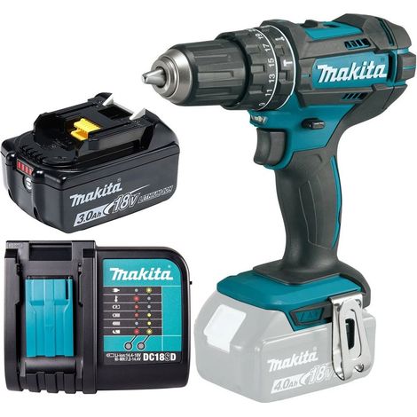 Makita DHP482Z 18v LXT 2 Speed Cordless Combi Drill + 3.0ah Battery + Charger (1/5)