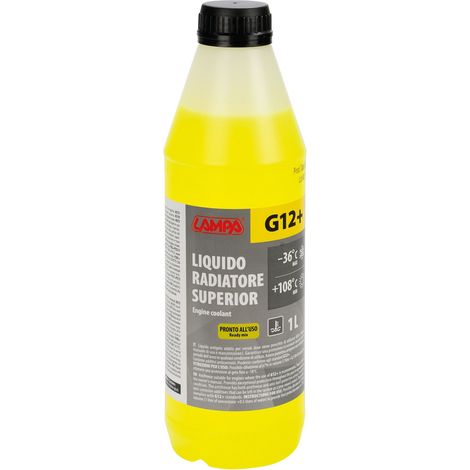 Superior-Giallo G12+, liquido radiatore - (-36°C/+108°C) - 1 L