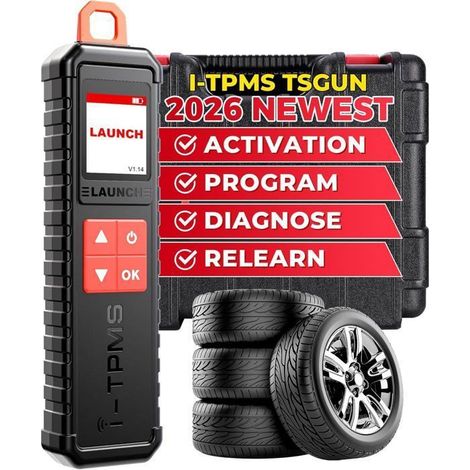 LAUNCH X-431 i-TPMS - Outil de diagnostic TPMS portable - Activation/Réapprentissage/Programmation des Capteurs (1/5)