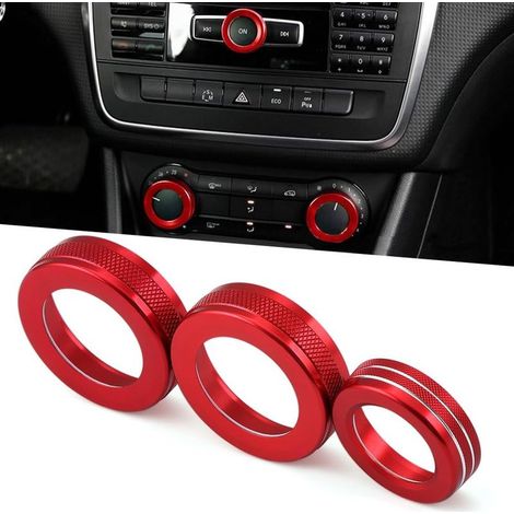 Cubiertas para los botones de ventilación de Mercedes Benz Clase ABE GLK GLA CLA GLE ML GL AMG (1/5)