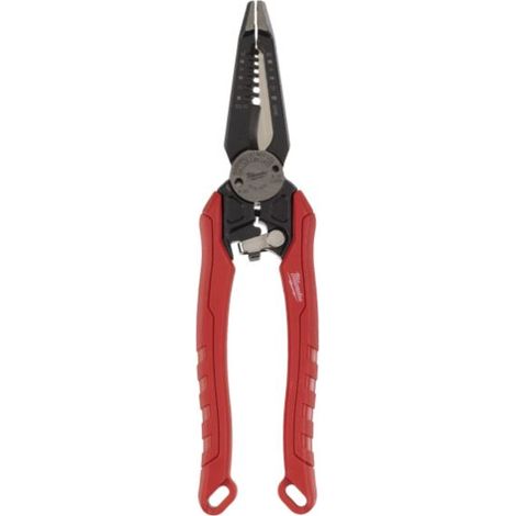Alicate Milwaukee 7 en 1 pelacables 0,75 hasta 6 mm