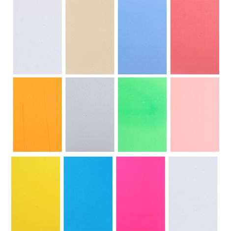 12Pcs Heat Shrink Film Sheets Colorful DIY Keychain HandMade Accessories 14.5x20cm (1/5)